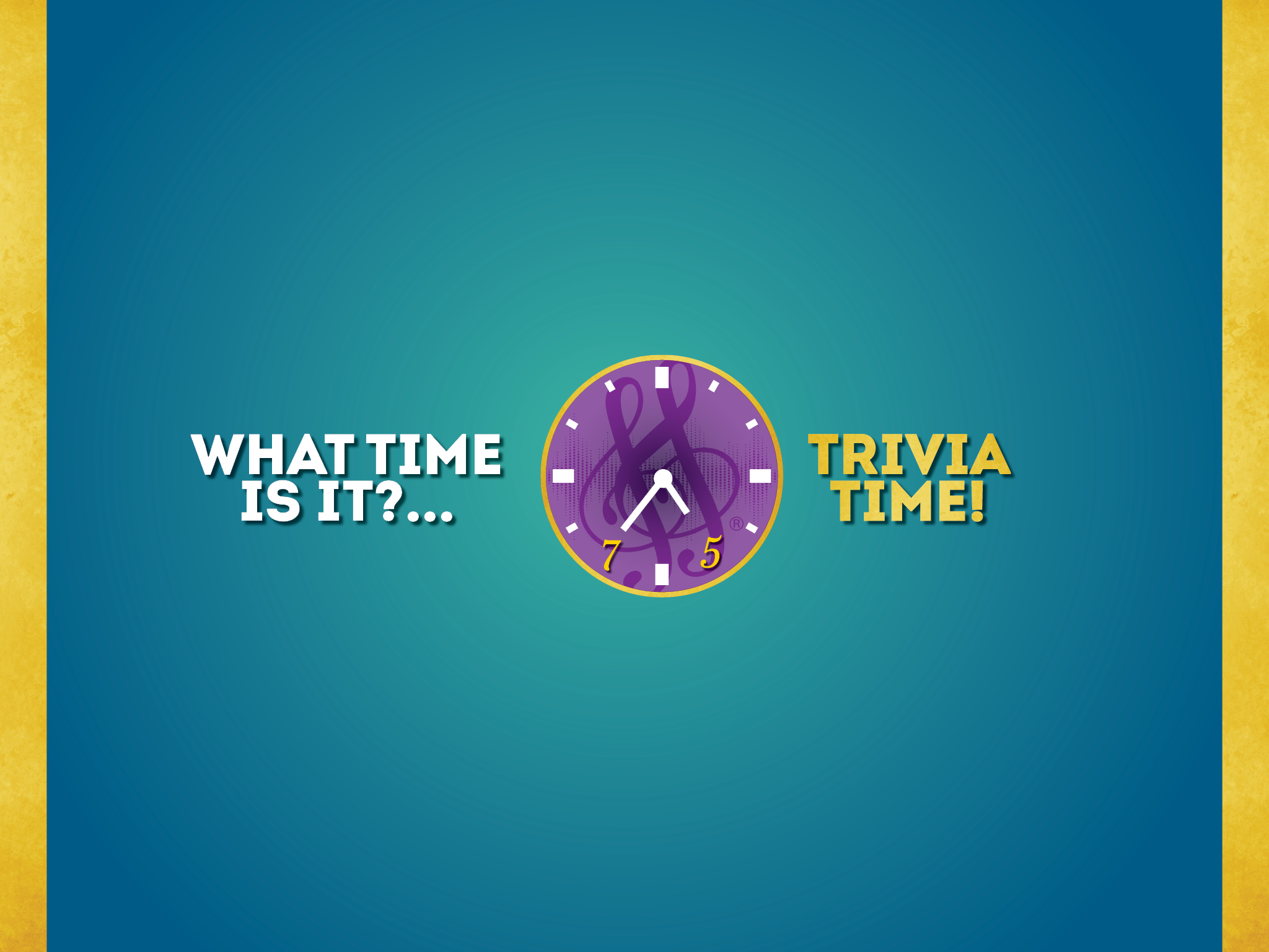 Sweet Adelines Trivia Time
