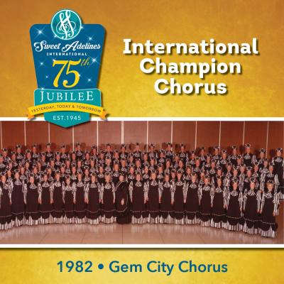 Gem City Chorus, 1982 Champions 