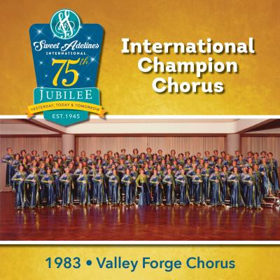 Valley Forge Chorus, 1983 Champions 