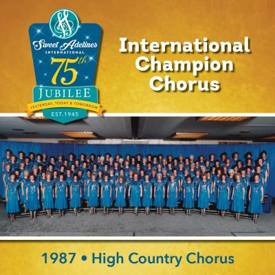 High Country Chorus, 1987 Champions 