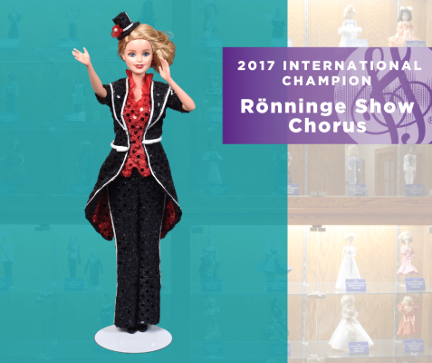 Representing...The 2017 Sweet Adelines International Champion Rönninge Show Chorus!