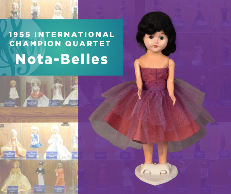 1955 Sweet Adelines International Champion Quartet Doll, Nota-Belles 