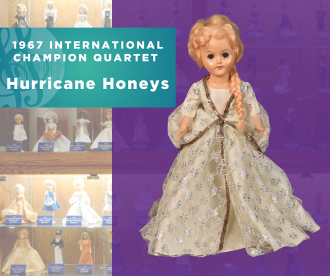 1967 Sweet Adelines International Champion Quartet Doll, Hurricane Honeys!