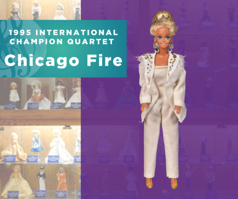 Representing...The 1995 Sweet Adelines International Champion Quartet, Chicago Fire!
