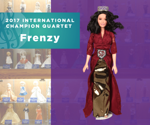Representing...The 2017 Sweet Adelines International Champion Quartet, Frenzy!