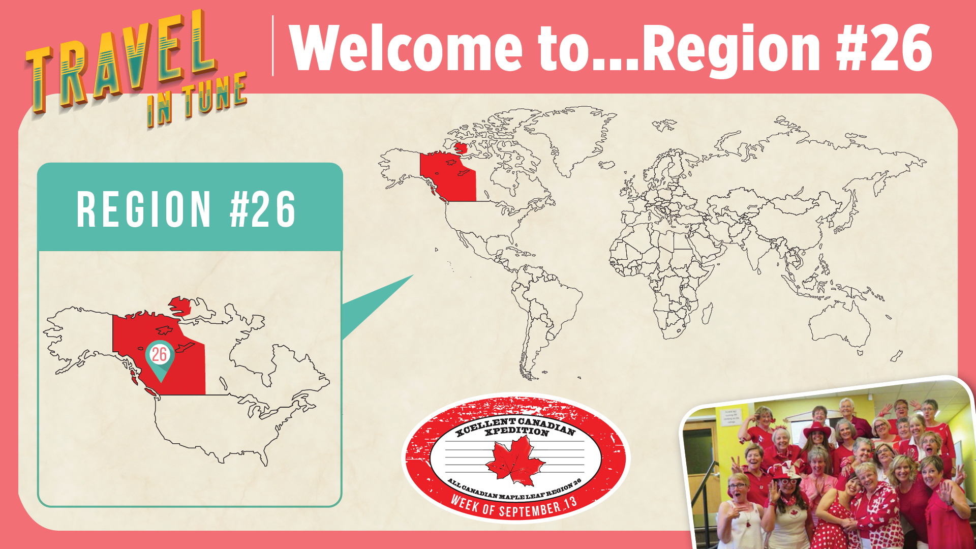 Region 26 Welcome Map Travel in Tune