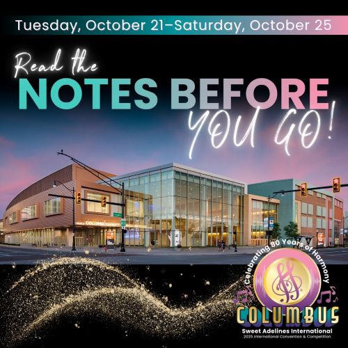 Columbus 2025 notes before you go