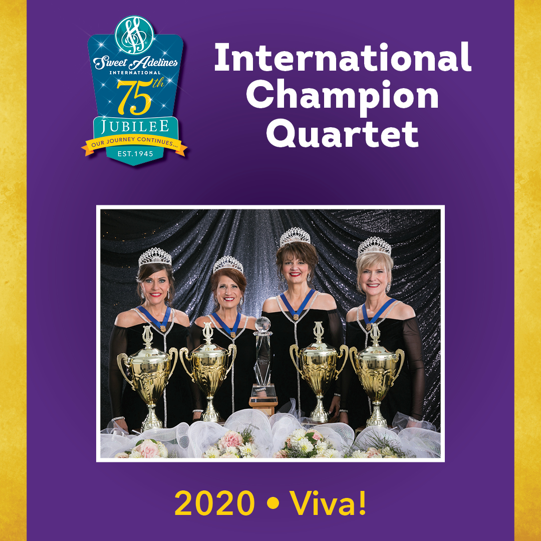 About History International Champion Quartets Sweet Adelines
