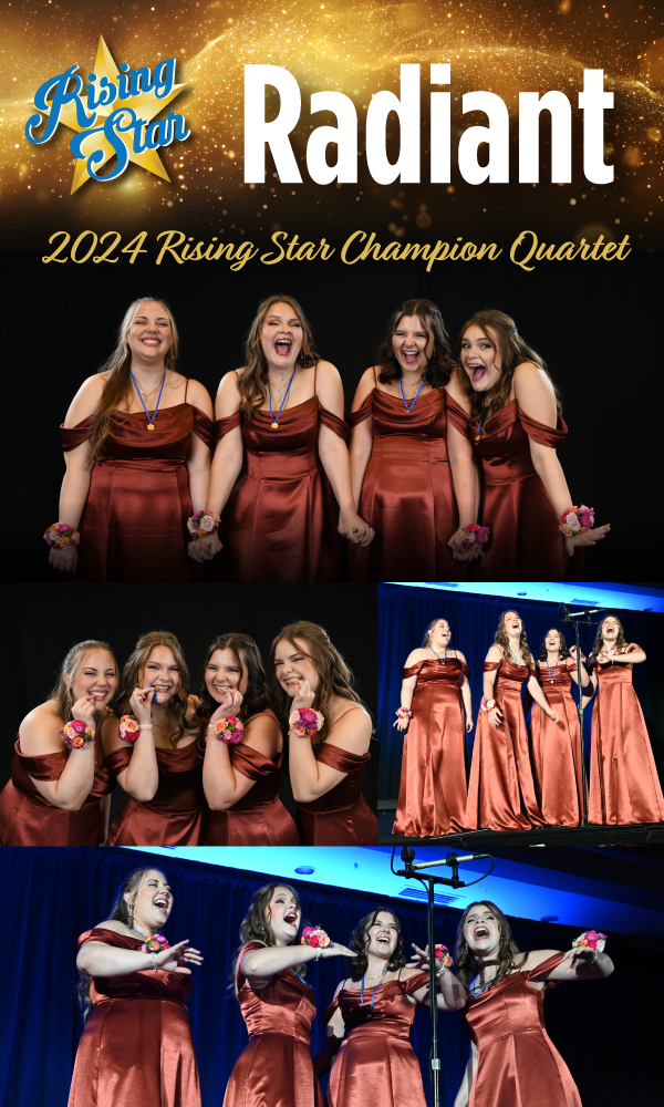 Radiant Quartet 2024 Rising Star Champions