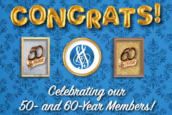 50- and 60-Year Membership Celebration