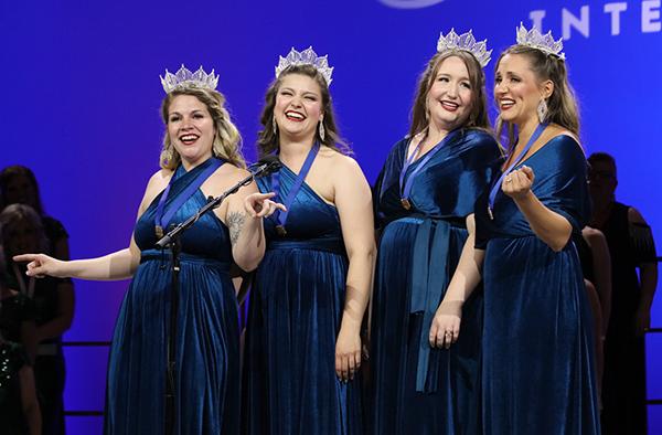 The Ladies Quartet Crowned International Champions