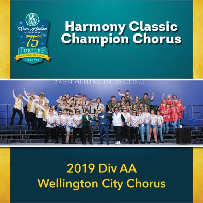 Division AA Champion Wellington City Chorus
