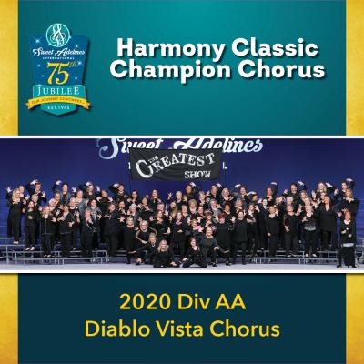 Harmony Classic Division AA Champion Diablo Vista Chorus