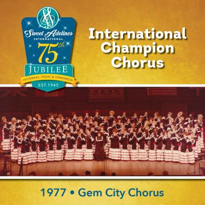 Gem City Chorus, 1977 Champions
