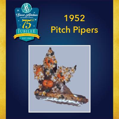1952 crown, worn by Pitch Pipers. 
