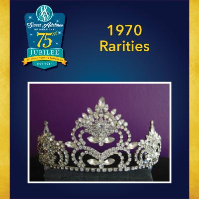 1970 crown, worn by Rarities