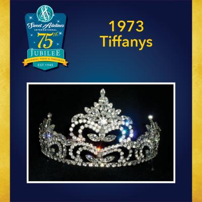 1973 crown, worn by Tiffanys