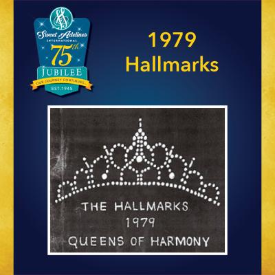  Take a closer look at the 1979 crown, worn by Hallmarks.