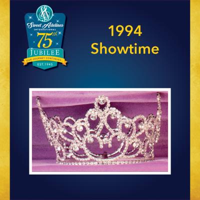 Take a closer look at the 1994 crown, worn by Showtime. 