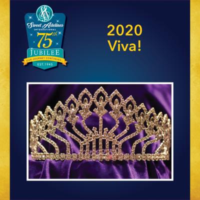 Take a closer look at the 2020 crown, worn by Viva!