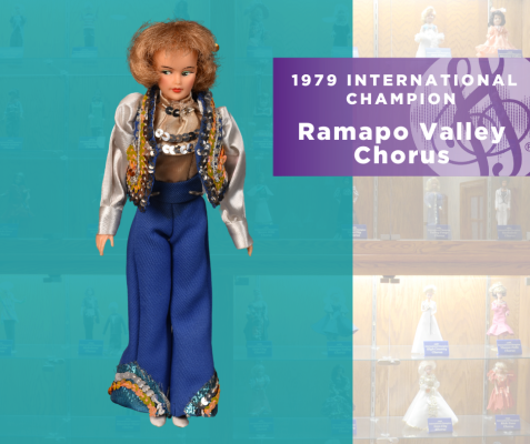 1979 Sweet Adelines International Champion Doll, Ramapo Valley Chorus