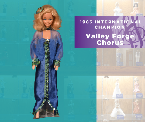 Representing...The 1983 Sweet Adelines International Champion Valley Forge Chorus! 