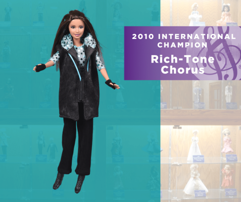 Representing...The 2010 Sweet Adelines International Champion Rich-Tone Chorus!
