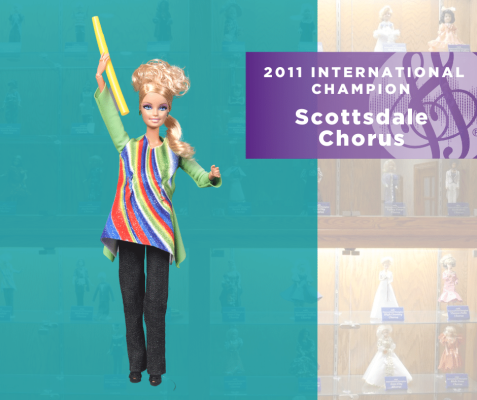 Representing...The 2011 Sweet Adelines International Champion Scottsdale Chorus!