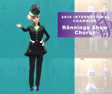  Representing...The 2014 Sweet Adelines International Champion Rönninge Show Chorus!