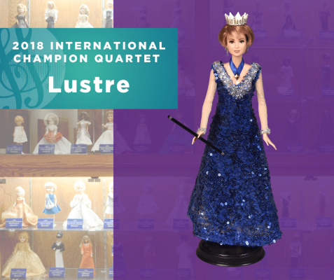 Representing...The 2018 Sweet Adelines International Champion Quartet, Lustre!