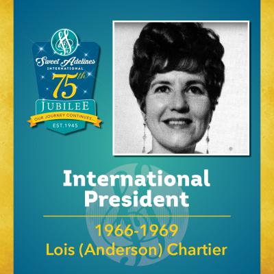 Lois (Anderson) Chartier 1966-1969