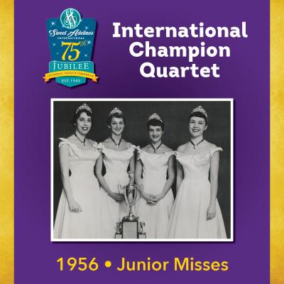 The Junior Misses, 1956 Champion Quartet