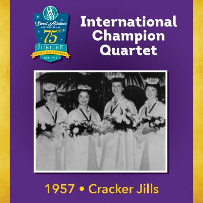 The Cracker Jills, 1957 Champion Quartet