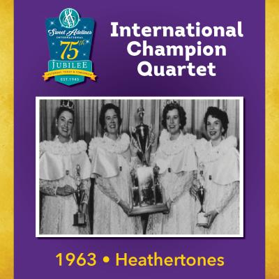 Heathertones, 1963 Champion Quartet