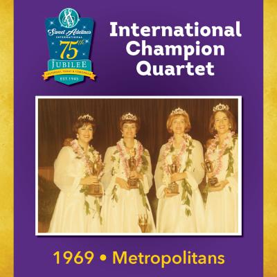 Metropolitans, 1969 Champion Quartet