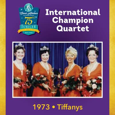 Tiffanys, 1973 Champion Quartet 