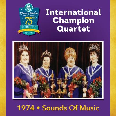 Sounds of Music, 1974 Champion Quartet 