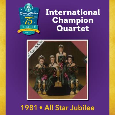 All Star Jubilee, 1981 Champion Quartet 