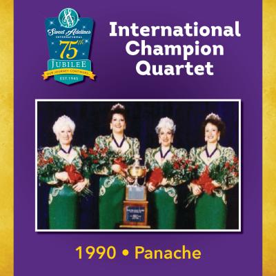 Panache, 1990 Champion Quartet