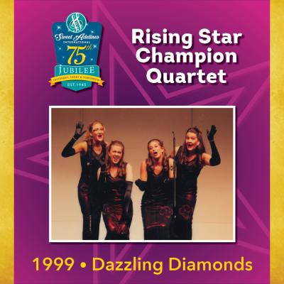 1999 Dazzling Diamonds Rising Star Champion Quartet