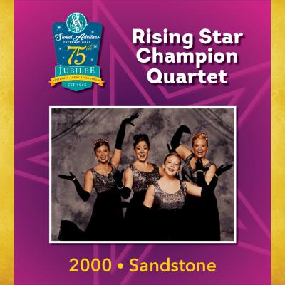Sandstone, 2000 Rising Star Champion Quartet