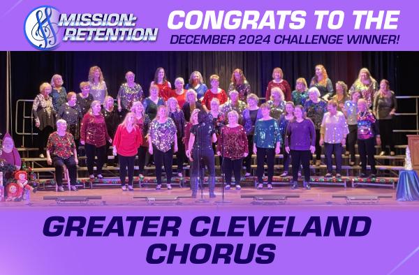 Congratulations to Greater Cleveland Chorus!