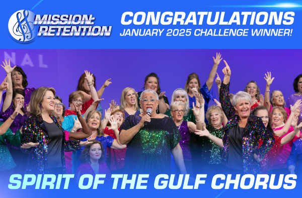 Congratulations to Spirit of the Gulf Chorus!