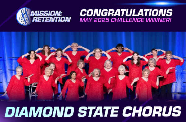 Congratulations to Diamond State Chorus!