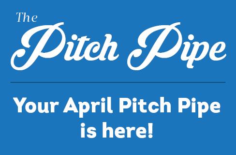 April 2020 The Pitch Pipe Cover